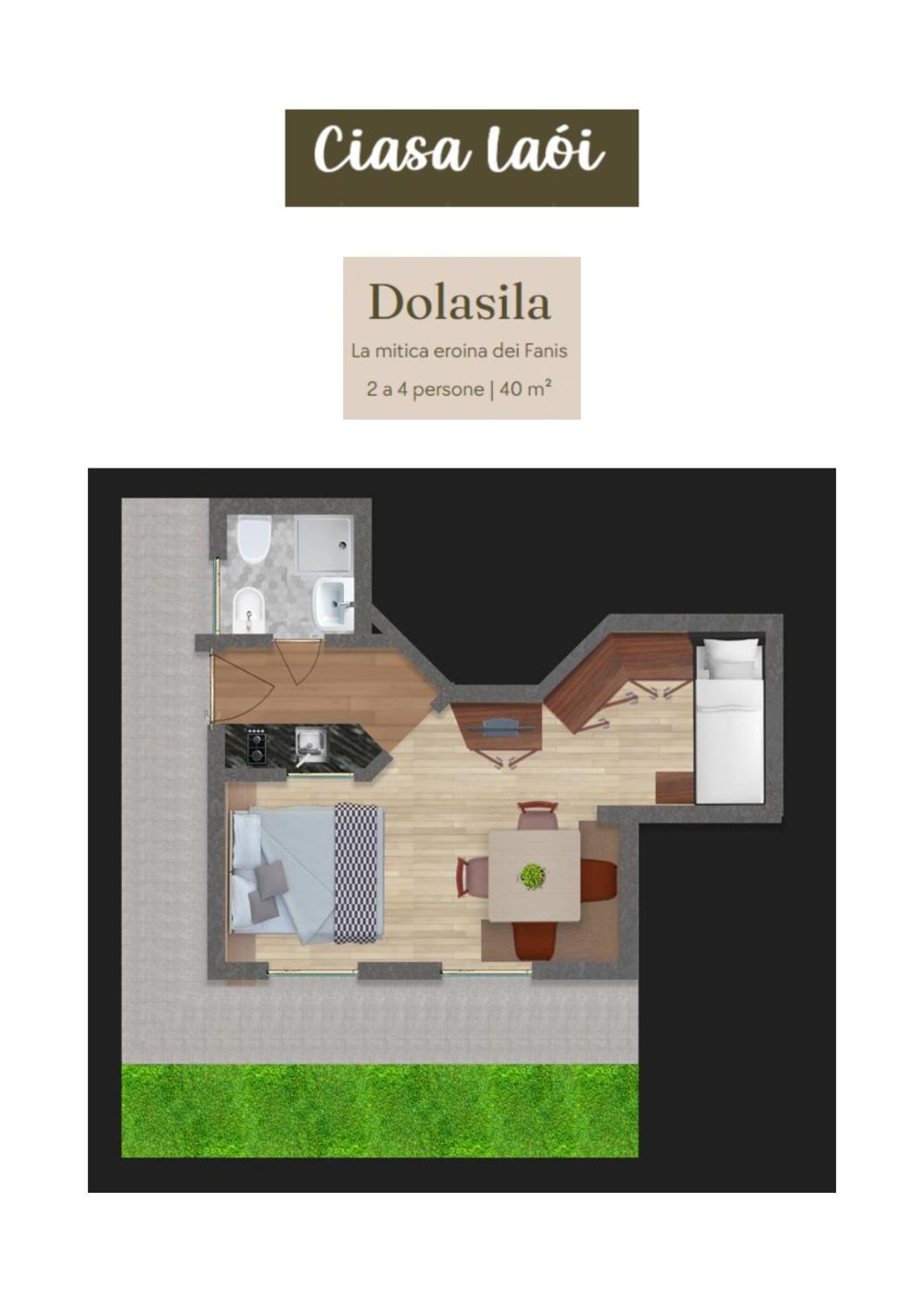 Apartment Ciasa Laoi San Cassiano  Exterior foto
